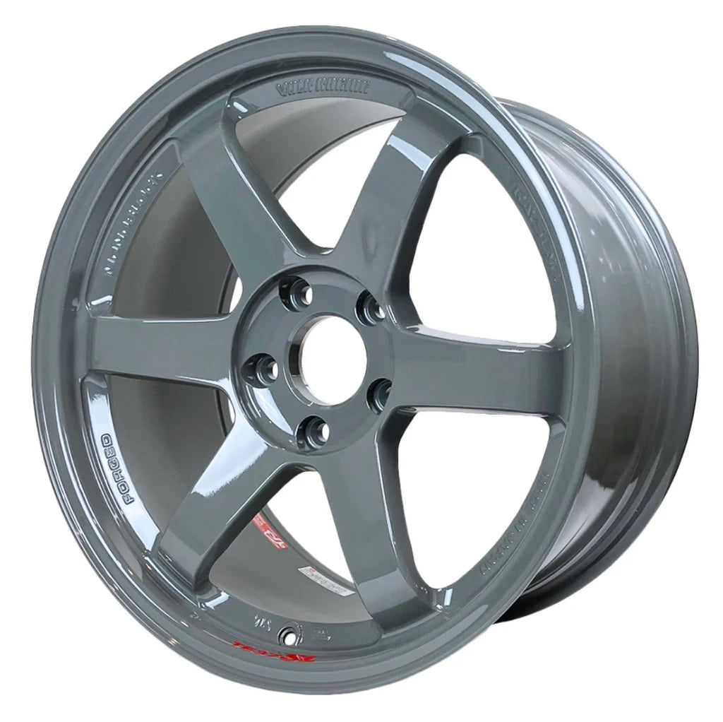 TE37 SL - 18X9.5 +40 5X100 in Glossy Gray