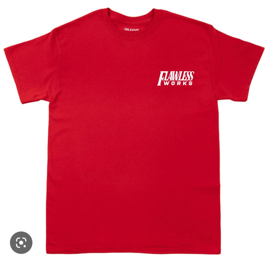 Red Flawless Works T-Shirt