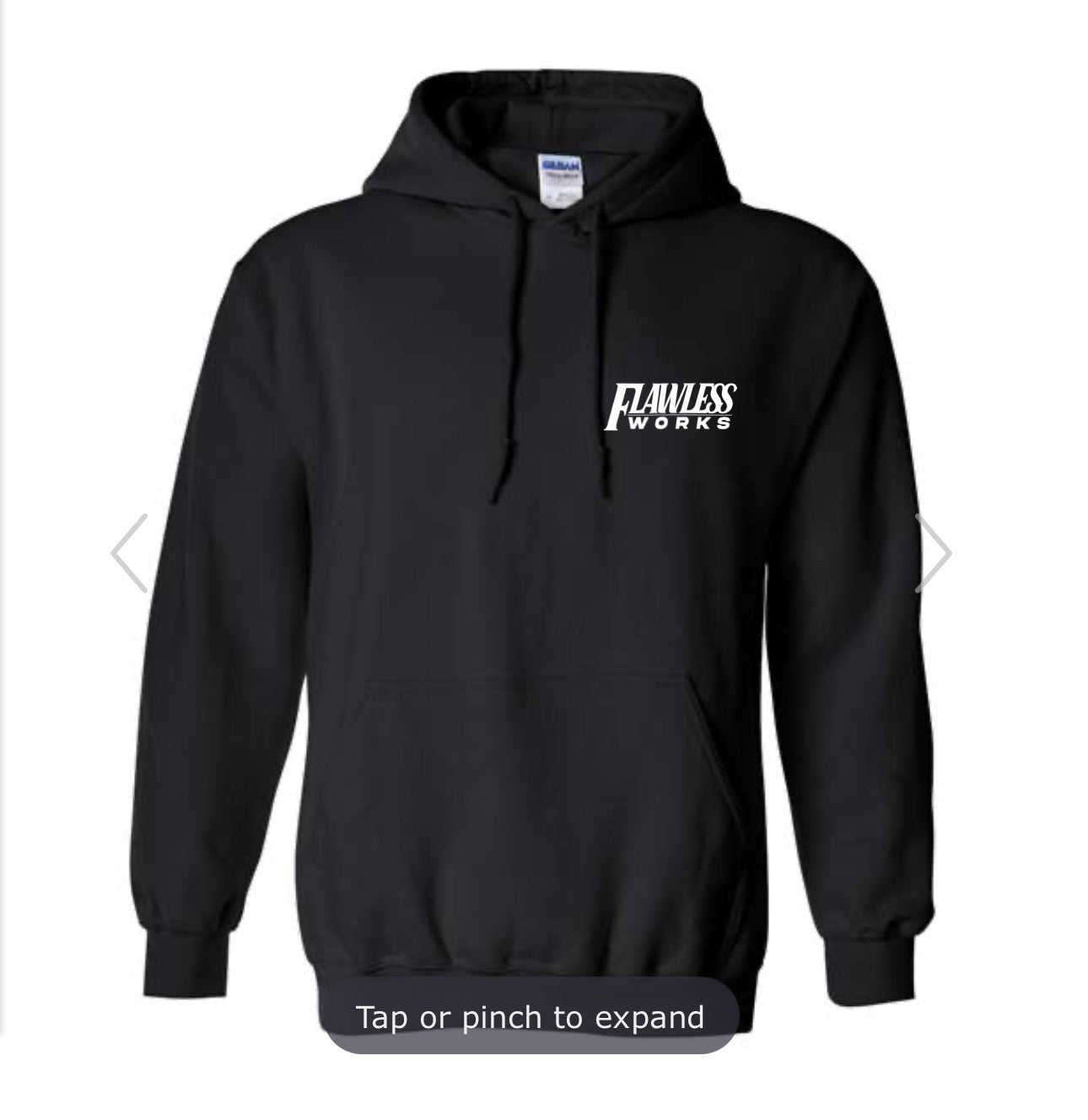 Black Flawless Works Hoodie