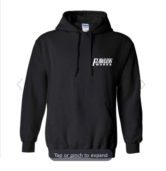 Black Flawless Works Hoodie