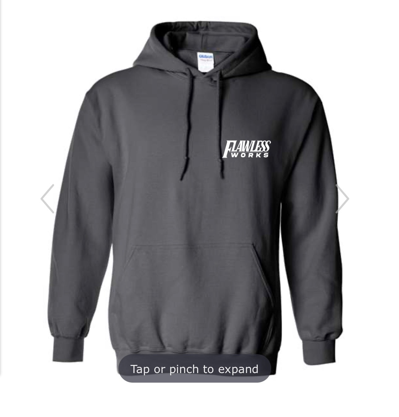 Charcoal Flawless Works Hoodie