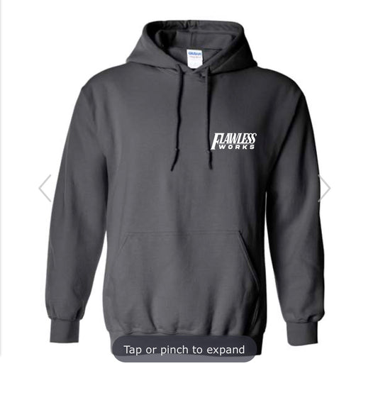 Charcoal Flawless Works Hoodie