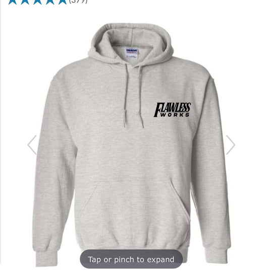 Gray Flawless Works Hoodie