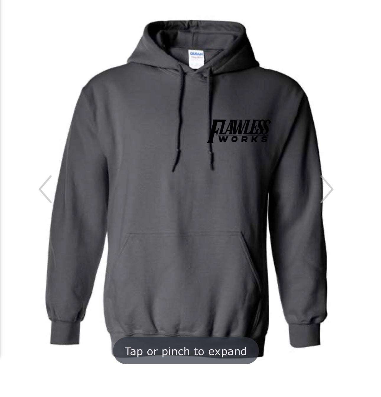 Charcoal Flawless Works Hoodie