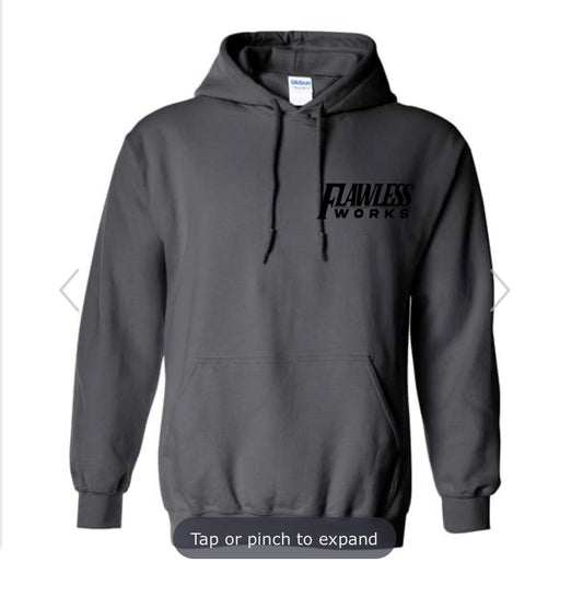 Charcoal Flawless Works Hoodie