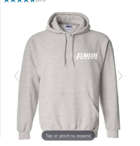 Gray Flawless Works Hoodie