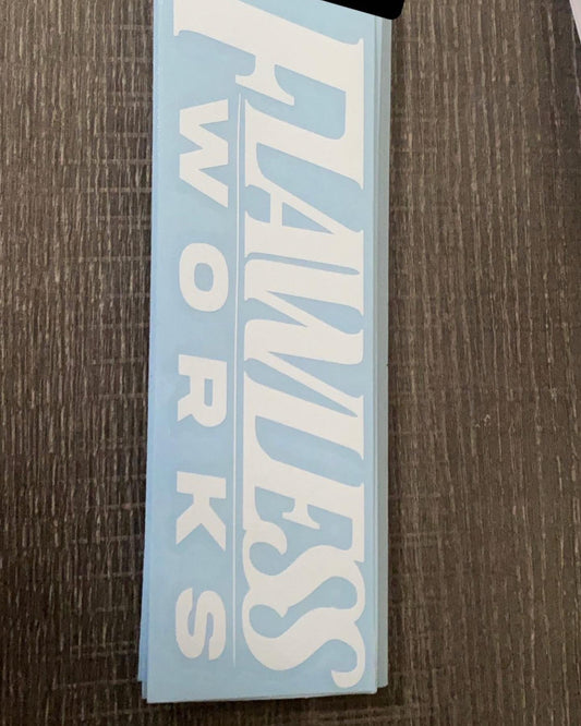 Flawless Works Stickers