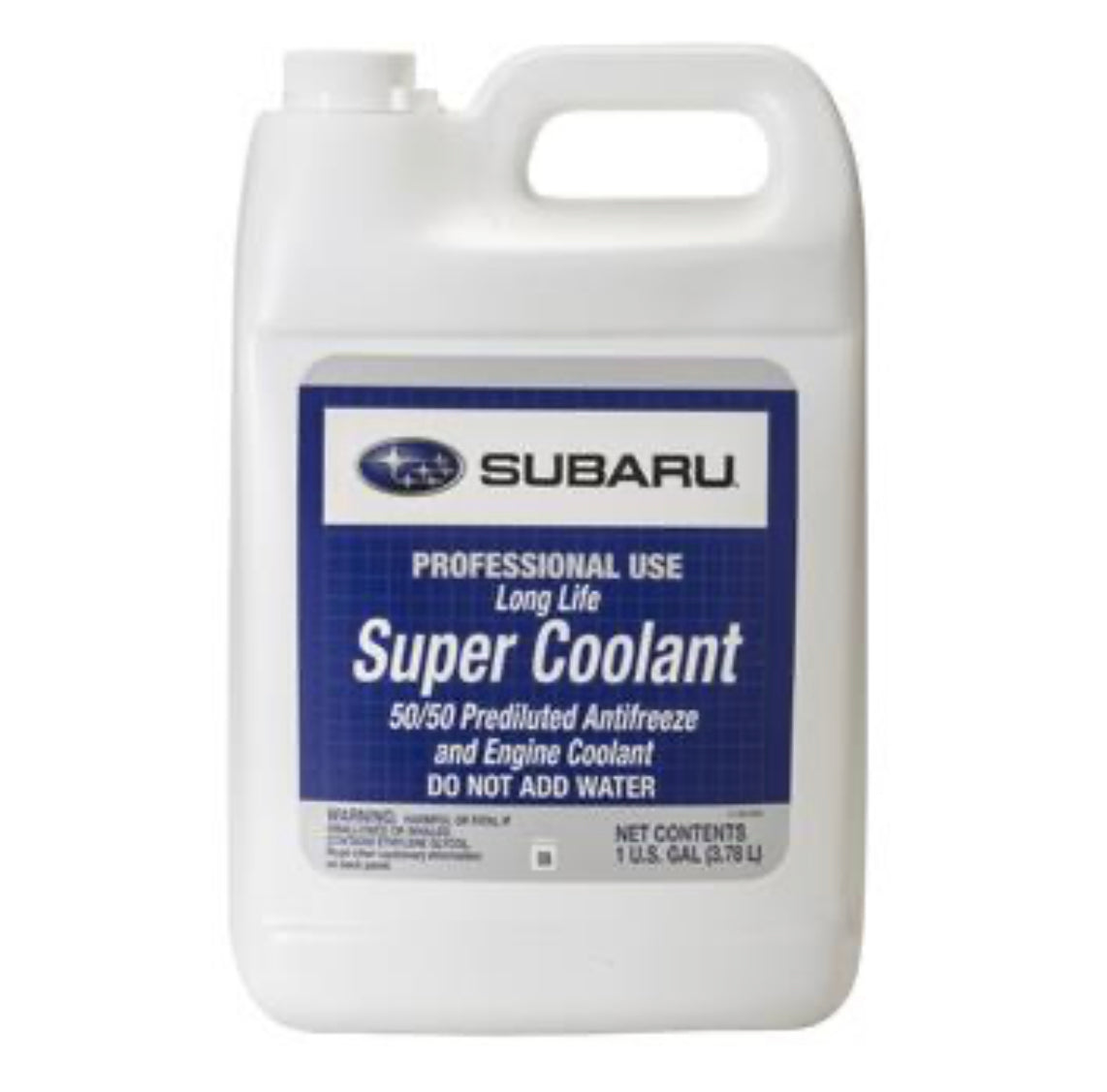 Subaru Blue 50/50 Coolant