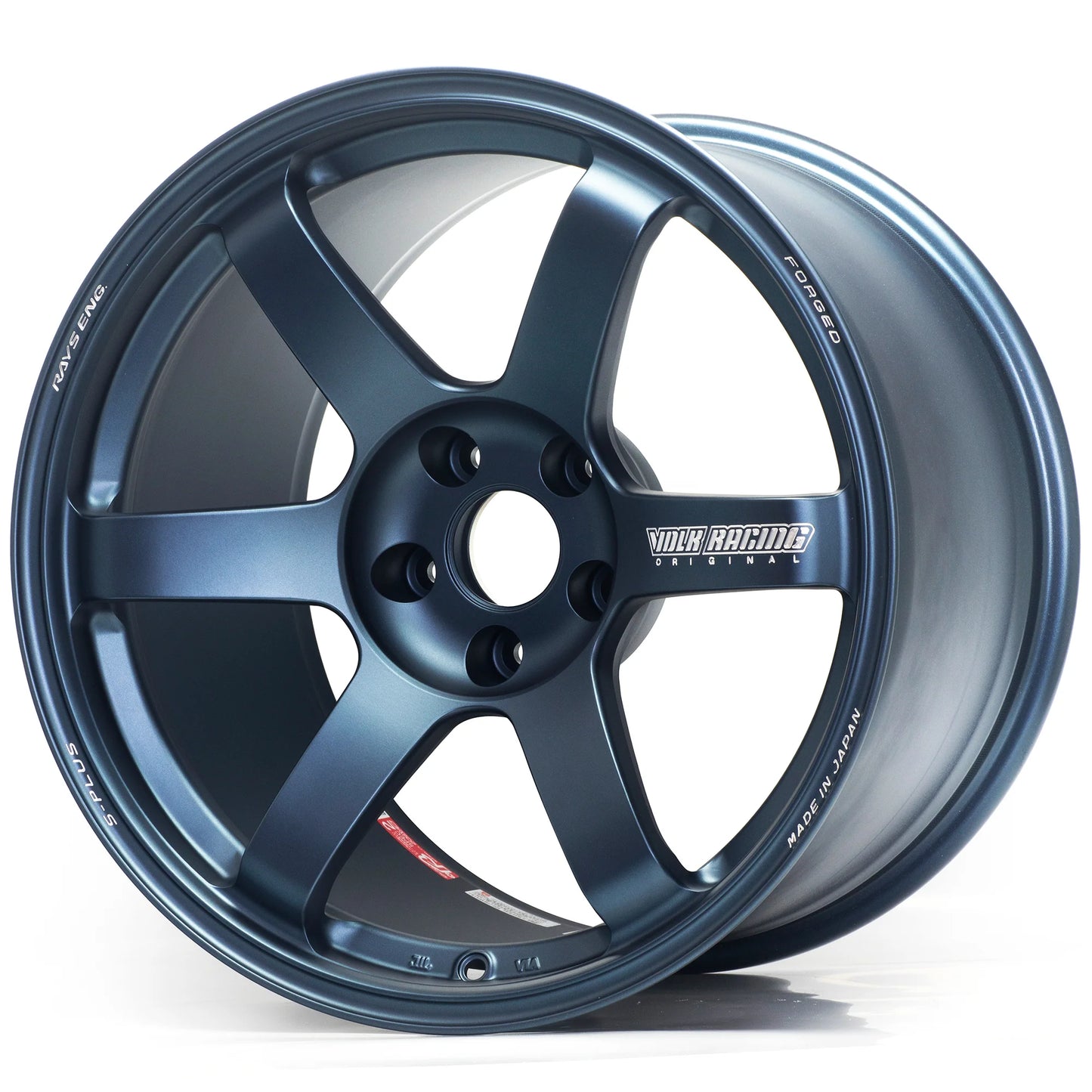 TE37 SAGA S-PLUS 18X9.5 +38 5X100 - Matte Blue Gunmetal