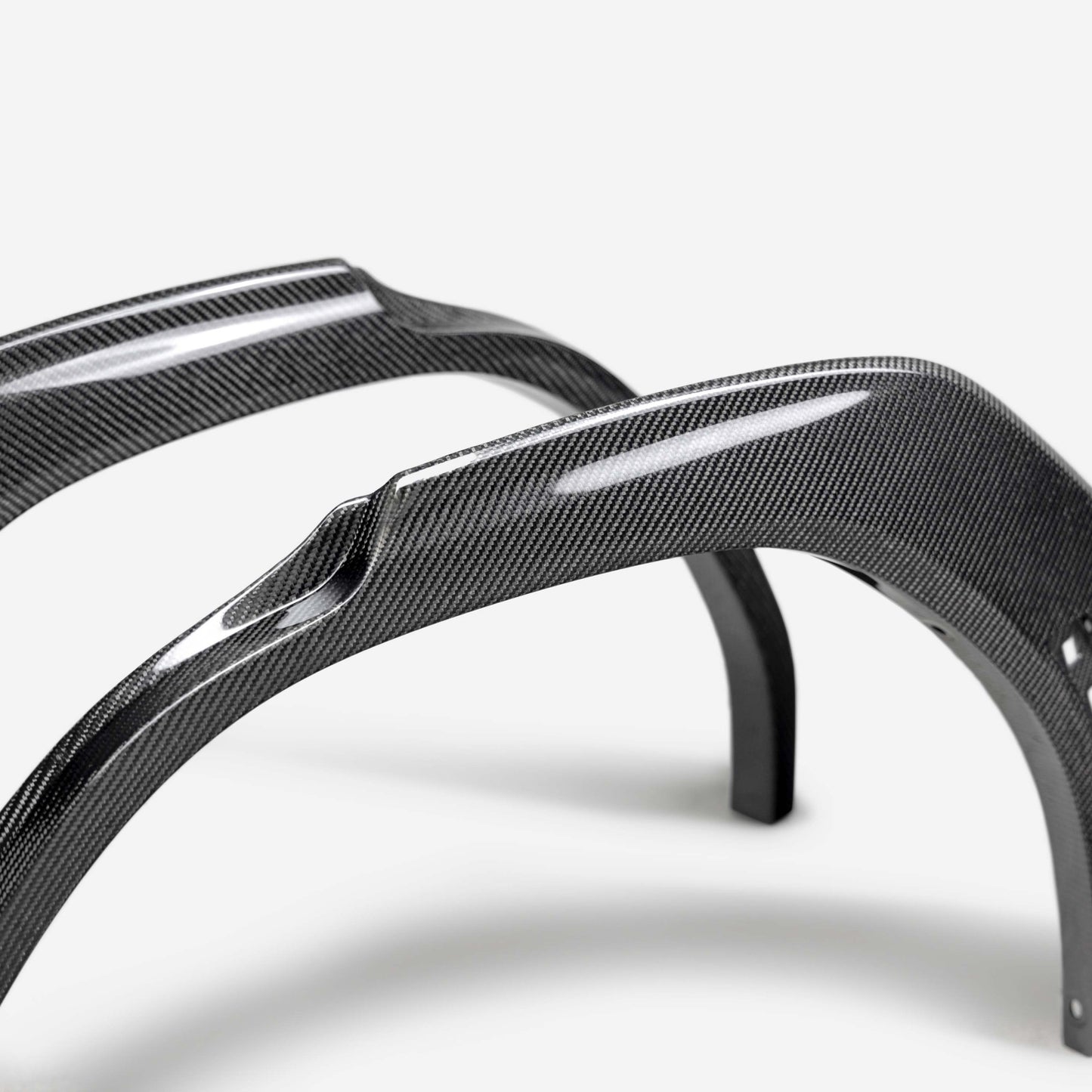 Carbon Fiber Rear Fender Trim For 2022-2024 Subaru WRX