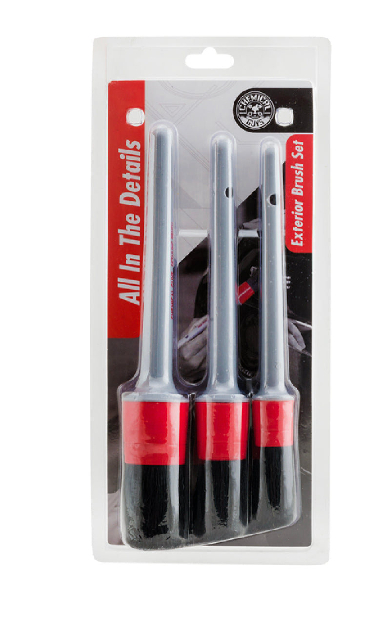 Chemical Guys Exterior Detailing Brushes - 3 Pack